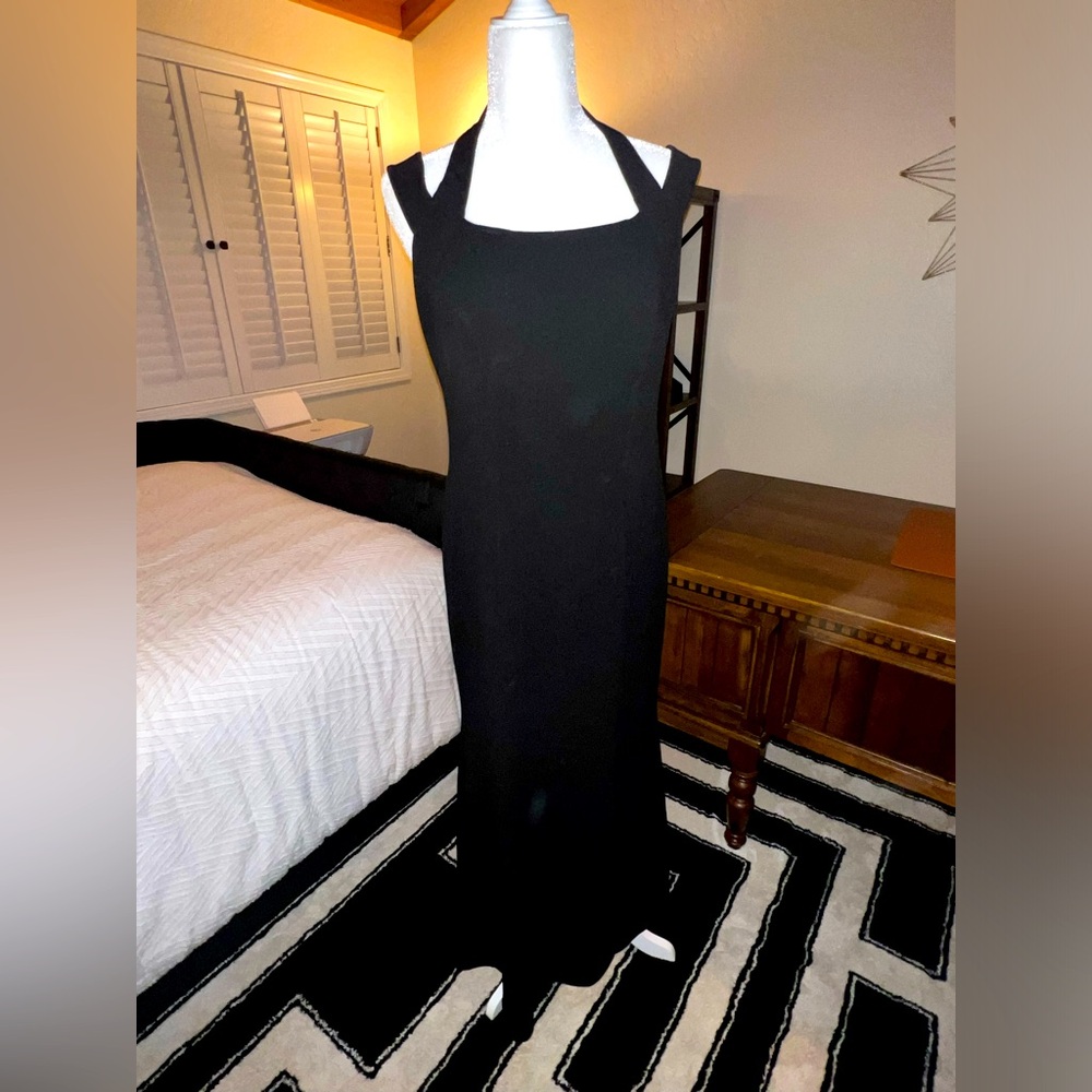 Beautiful black formal dress.